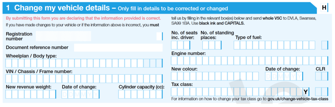 V5c Log Book - Fill and Sign Printable Template Online